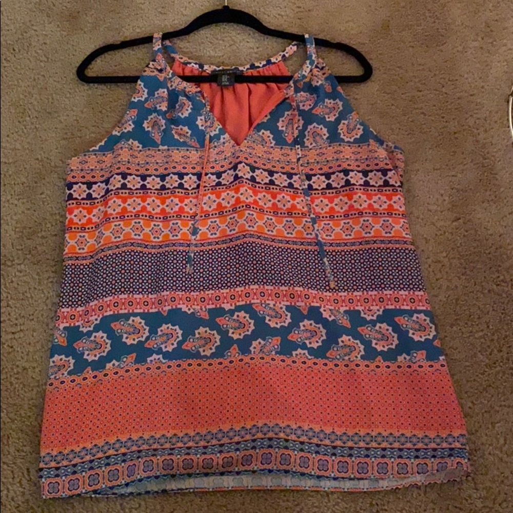 Willi Smith Pink Tank Top